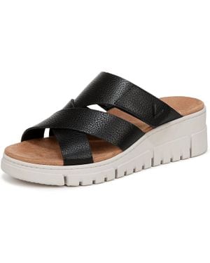 Vionic Uptown Sunset Wedge - Black