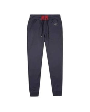 Bally Logo Technical Cotton Track Pants - Blue