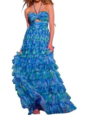 Jovani Aria Gown - Blue