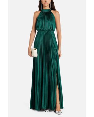 ML Monique Lhuillier Jacqueline Long Dress - Green