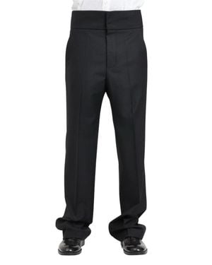 Patrizia Pepe Wool Elastane Pants - Black
