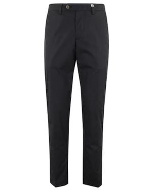 Myths Zeus Light Waist Loops Cotton Chino Pants - Blue