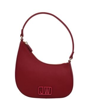 Jason Wu Smooth Pu Shoulder Bag With Tonal 3D Logo - Red