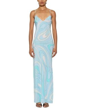 Silvia Rufino Maxi Dress - Blue