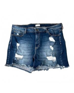 cello Jean Shorts - Blue