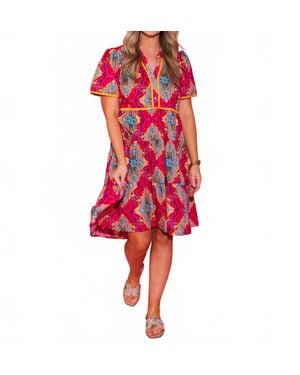 Ivy Jane Medallion Tiered Dress