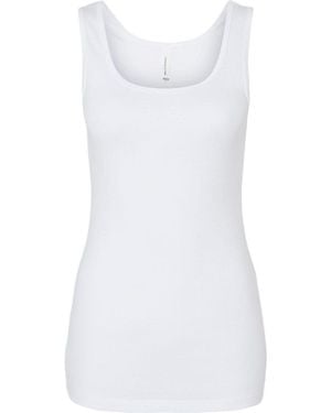 Bella Canvas Micro Rib Tank - White