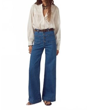 MAISON HOTEL Paoli Blouse - Blue