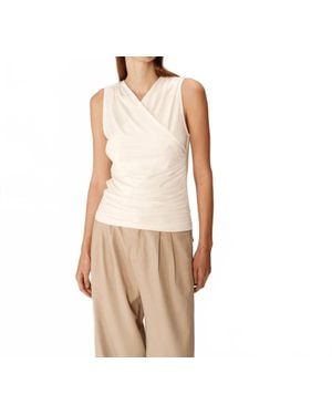 Grace & Mila Pure Sleveless Top - Natural