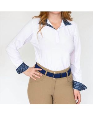 ROMFH Lindsay Show Long Sleeve Shirt - Blue