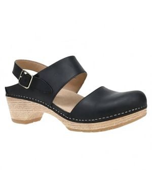 Dansko Lucia Close Toe Clog Sandal - Blue