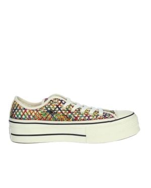Converse Chuck Taylor All Star Platform Sneakers - Metallic