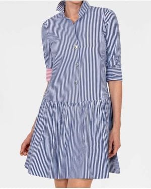 Gretchen Scott So Sweet Cotton Dress - Blue