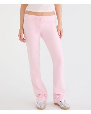Aéropostale Cloud Soft Fit & Flare Sweatpants - Blue
