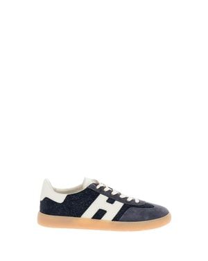 Hogan Suede Leather Cool Sneakers - Blue