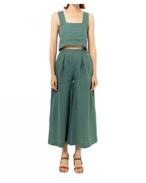 Bel Kazan Atlas Pant - Green