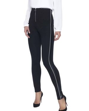FRANK LYMAN Side Stripe Leggings - Black