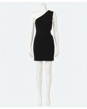 Z Supply Bri Side Cut Out Sleek Dress - Black