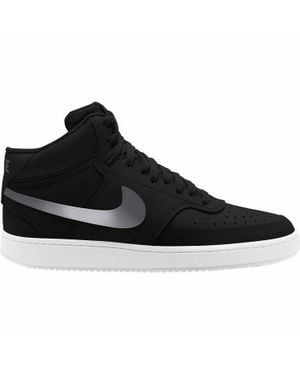 Nike Court Vision Mid Sneakers - Black