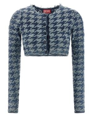 DIESEL 'M-Hella' Cardigan - Blue