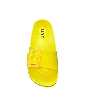 Andrew By Andrew Stevens Amira Sandal - Yellow