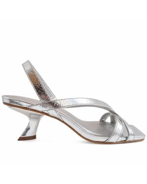 Carrano Heeled Strappy Sandal - Metallic