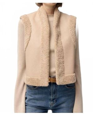 Vanessa Bruno Daman Vest - Natural