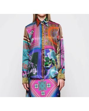 Mirto Mariana Blouse - Blue