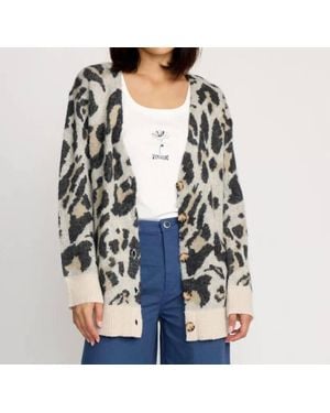 Volcom Wylding Out Cardigan - Gray
