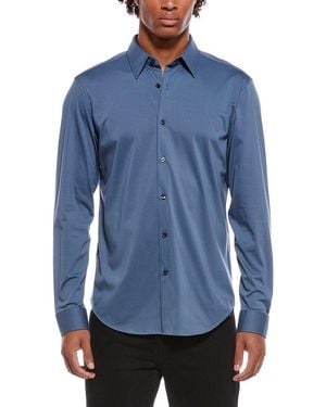 Theory Sylvain Nd Structure Woven Shirt - Blue