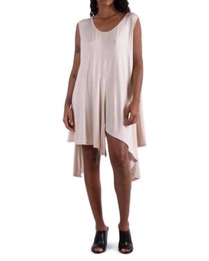Gigi Moda Squalo Jersey Tank Midi Dress - Pink