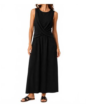 Kld. Signature Twist And Shout Maxi Dress - Black