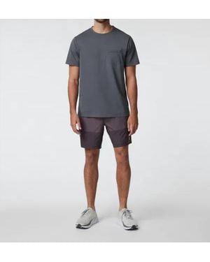 Vuori Feather Pocket Tee - Blue