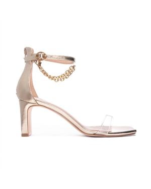 Chinese Laundry Yara Ankle Strap Sandal - Metallic