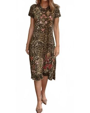 Johnny Was Kimono Sleeve Relaxed Linen Dress in Natural | Lyst Johnny Was Kimono Sleeve Relaxed Linen Dress in Natural | Lyst