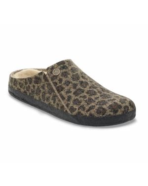 Birkenstock Zermatt Sherling Slipper - Gray