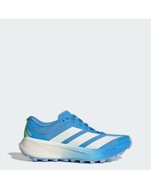 adidas Terrex Agravic 4 Trail Running Shoes - Blue
