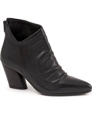 BUENO Fray Ankle Boots - Black