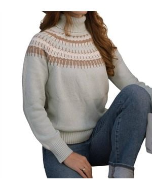 BURGESS SWEATERS Helsinki Top - Gray