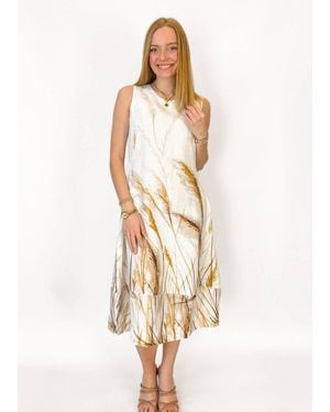 Dolcezza Camryn Midi Dress - White