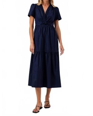 Sundays Fleet Midi Dress - Blue