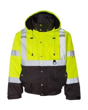 Kishigo Ripstop Bomber Jacket - Yellow