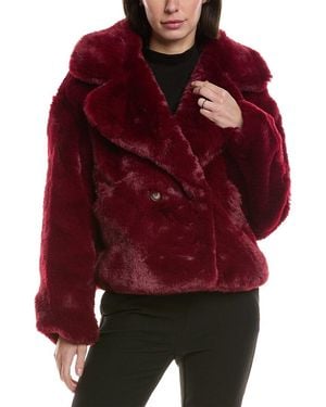 Noize Loretta Coat - Red
