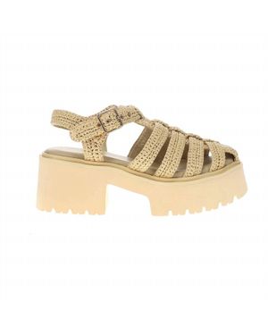 Matisse Tavi Platform Fisherman Sandals - Metallic