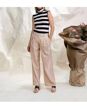 Sanctuary Slouchy Gab Trouser - Natural