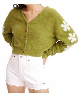 Levi's 501 Original High Rise Shorts - Green