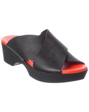 Arche Kimyra Leather Flat - Black