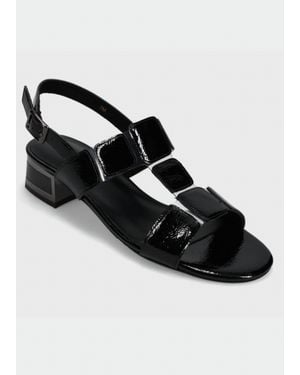 Vaneli Hatty T Strap Sandal - Black