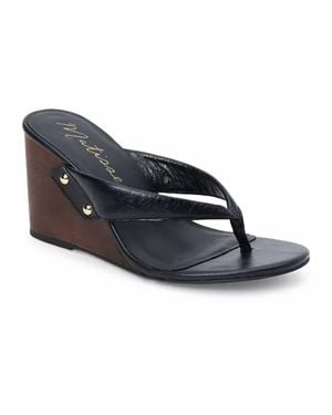 Matisse Maryland Leather Thong Sandal - Blue