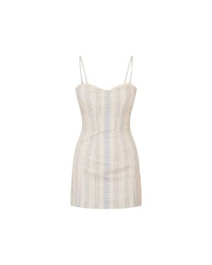 LoveShackFancy Jayna Mini Dress - White